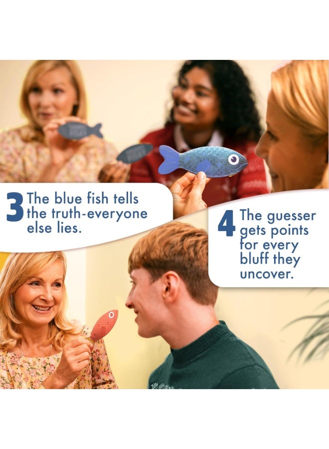 BIG POTATO Sounds Fishy – Fast-Paced Bluffing Party Game for Kids 10+ & Adults | Fun Family Trivia Board Game for Quick Thinking & Lying - Image 5